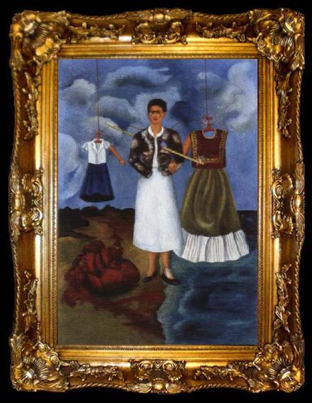 framed  Frida Kahlo memory, ta009-2